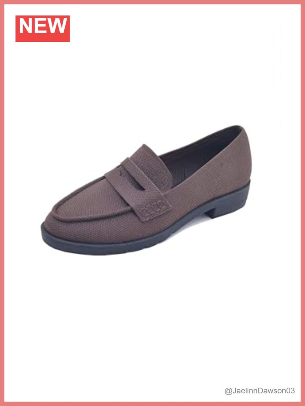 Women's Knit Loafer Slip-On Memory Foam Comfort Flat